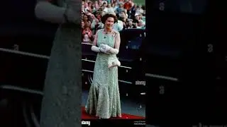 Queen Elizabeth as Young woman vs now evolution of Style and fashion #shorts #shortvideo