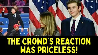 Barron Trump Defends His Mom Melania in a Heated Confrontation &ndash; The Crowd&rsquo;s Reaction Is Priceless!