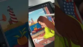 Девушка Lofi Girl, если бы она была поклонницей Ланы Дель Рей