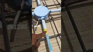 Roof wiring pipe line work // electrical pipe line hack #electricalhacks #electricaltricks