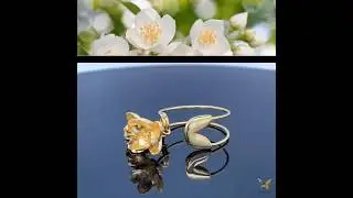Jasmine Flower Ring  #jewelry #jewellery