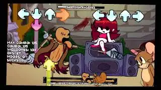FNF Cablecrow and Jerry Sing Sleeping Tragedies Cover