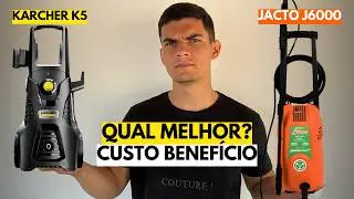 Karcher K5 vs Jacto Clean J6000 Qual melhor Lavadora com Motor a Indução Custo Benefício?