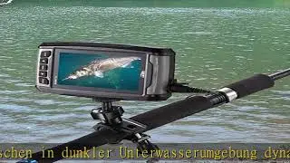 LUCKY Unterwasserfischen-Kamera-Fisch-Sucher-Unterwasserkamera, Fisch-Finder-Wasser-Kamera mit Bild