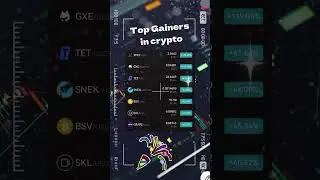 Top Gainers in crypto market #crypto #binance #bitget #2024