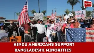Hindu Americans hold vigil in U.S. in support of Bangladeshi minorities| India Abroad