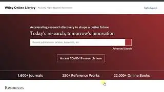 hec digital library wiley online library