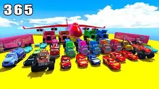 GTA V Mods Stunt Car Racing Challenge 🚙 By SPIDER-MAN With Amazing Super Cars monster&nbsp;trucks&nbsp;ep 365