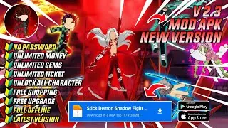 Stick Demon Shadow Fight Mod V2.3 Apk Terbaru 2025 - Unlimited Money & Unlock All Character