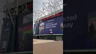 Old Trafford, Manchester.                 #travel #photography #manchesterunited