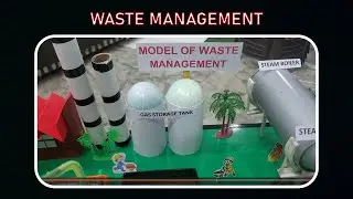 waste management school project model #sunrobotronics #wastemanagement