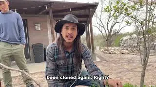 Gurudas explains his unique aquaponics design