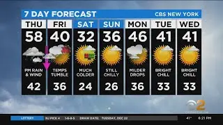 New York Weather: CBS2 12/23 Evening Forecast at 6PM