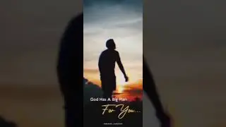 God has a Big Plan for You - Pr. Benz - Tamil Christian Whatsapp Status Message