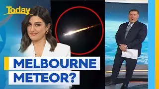 Karl thinks he knows what's behind the Melbourne meteor... | TODAY Show Australia