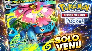 CAN I WIN WITH ONLY ONE MEGA VENASAUR ||POKEMON TCG POCKET MOBILE GAME 🔥 