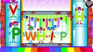 Learn phonics sounds of Alphabets WH | Kids Learning Videos for Kids LEARN ABCD PHONICS FOR TODDLERS