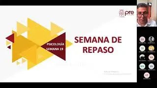 Psicolog&iacute;a - Semana 19 Repaso - Pre San Marcos Ciclo 2022-II