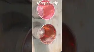 Kitchen tips -97  how to clean copper glass with magical hack / #shorts #shortsfeed #coppercleaning
