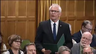 MP Wayne Stetski - Question Period - Protection of Wood Buffalo National Park - Sept 28 2016