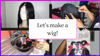 Sensationnel Bare & Natural Lace Closure & Bundles deal || DIY wig