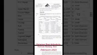 RTO mandi karsog driving Test Schedule march 2025 #driving #shorts #viralvideo #karsog