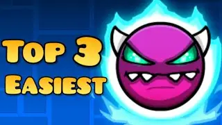 Top 3 easiest medium demons (Geometry Dash)