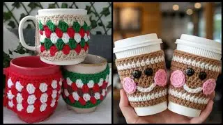 So Lovely Cutest Crochet Colourful Cupcozy Patterns Easy Quick Crochet For Coffee Cups Winter Cup's