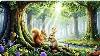 Rabbit Aur Gulahrii Ki Dosti &ndash; Jungle Ki Pyari Kahani