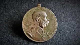 #76 Медаль Австро-Венгерской Империи спасла шурф.