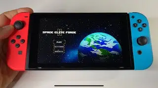 Space Elite Force 2 | Nintendo Switch handheld gameplay