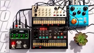 KORG Volca Ambient Jam // Volca Keys + FM || [Strymon Blue Sky | Nux Tape Echo]
