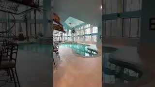 Would you want a lagoon inside your house? #coolhomes #luxurylifestyle  #fun #house #indoorpool