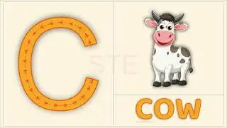 C for Cat | Learn Alphabet C | ABC Learning for Kids