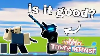 Retro Tower Defense Hyperlaser Sniper Review.. | Roblox