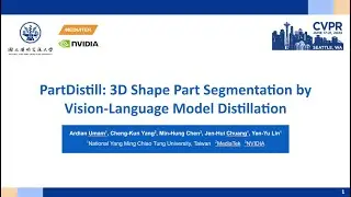 [CVPR 2024] PartDistill: 3D Shape Part Segmentation by Vision-Language Model Distillation