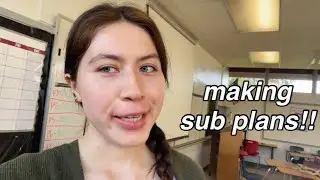 sub plans as a teacher
