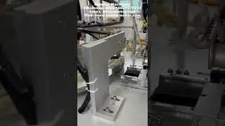 Full Automatic Plastic Hanger Hook Inserting and Logo Pad Printing Machine for Portugal Customer