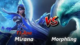 Ana offlane Mirana vs Morphling/Silencer | First 10 minutes