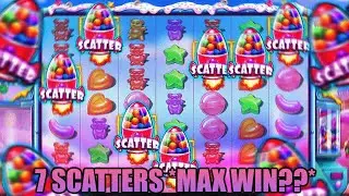 MAX WIN NO SUGAR RUSH?? *PEGUEI 7 SCATTERS*