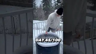 Ice Bath Day 45 #icebath #coldplunge