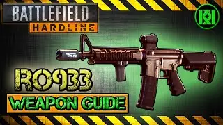 RO933 Review (Gameplay) Best Gun Setup | Battlefield Hardline Weapon Guide (BFH)