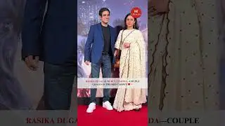 #RasikaDugal and #MukulChadda arrive at the #DhoomDhaam #screening!😍🎥✨