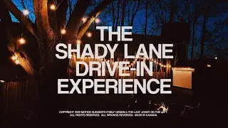 The Shady Lane Drive-In | Backyard movie theatre