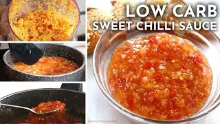 How to make Low Carb Sweet Chilli Sauce // Low Carb UK Recipes