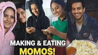 Making & Eating Momos at Home | Fun Family Food Time 🥟💗