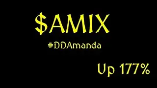 $AMIX +177% - #DDAmanda Analysis - #1 Stock Scanner