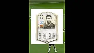 Messi prime icon moments card #shortsvideo