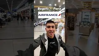 As&iacute; es un vuelo Bogot&aacute; - Par&iacute;s con @airfrancefr  🤩 #vuelos #Colombia #Francia  #viajes #turismo