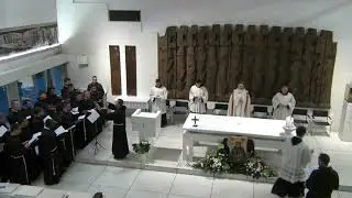 Obred preminuća svetog Franje - transitus - Franjevačka teologija Sarajevo 2019.